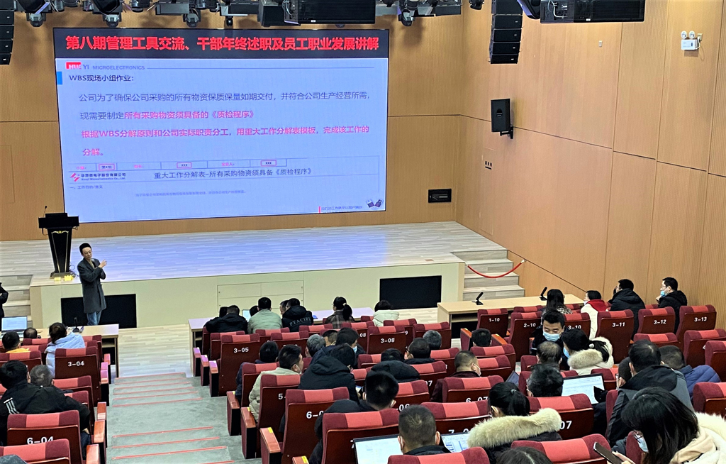 今年会官方网站微电开展管理工具实践交流会（第八期）&干部年终述职及员工职业发展讲解